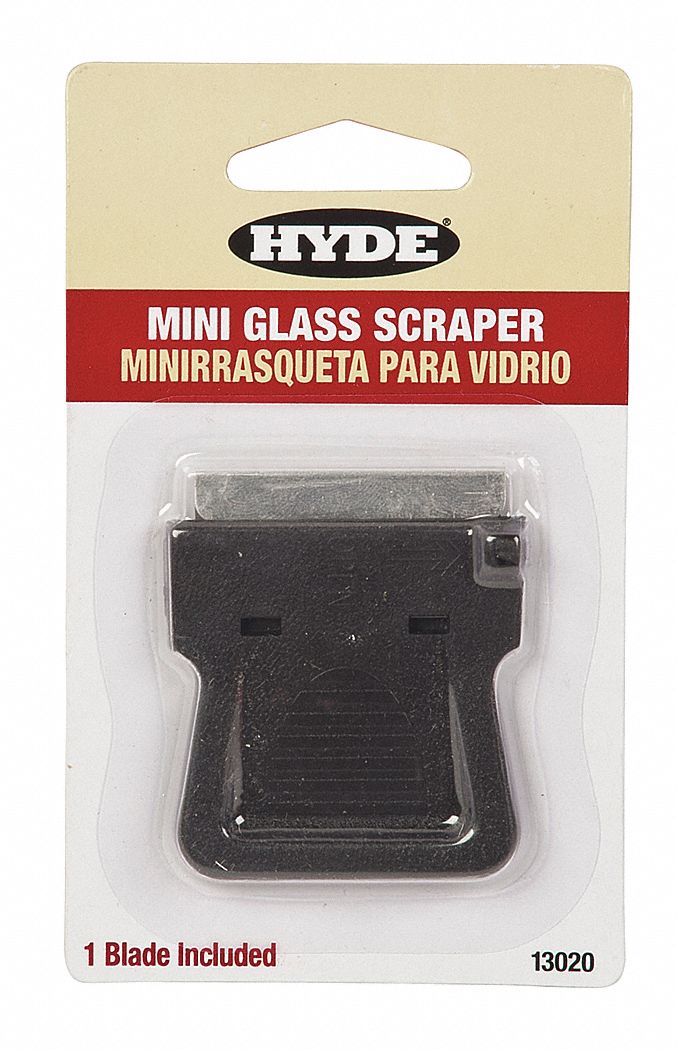 Mini Scraper, Razor, Carbon Steel, 1/8 In