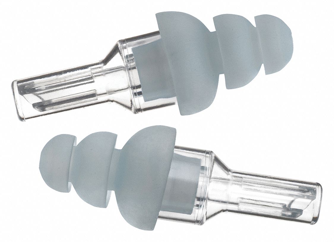 Ear Plugs, Reusable/Natrl Sound, 12dB, Std