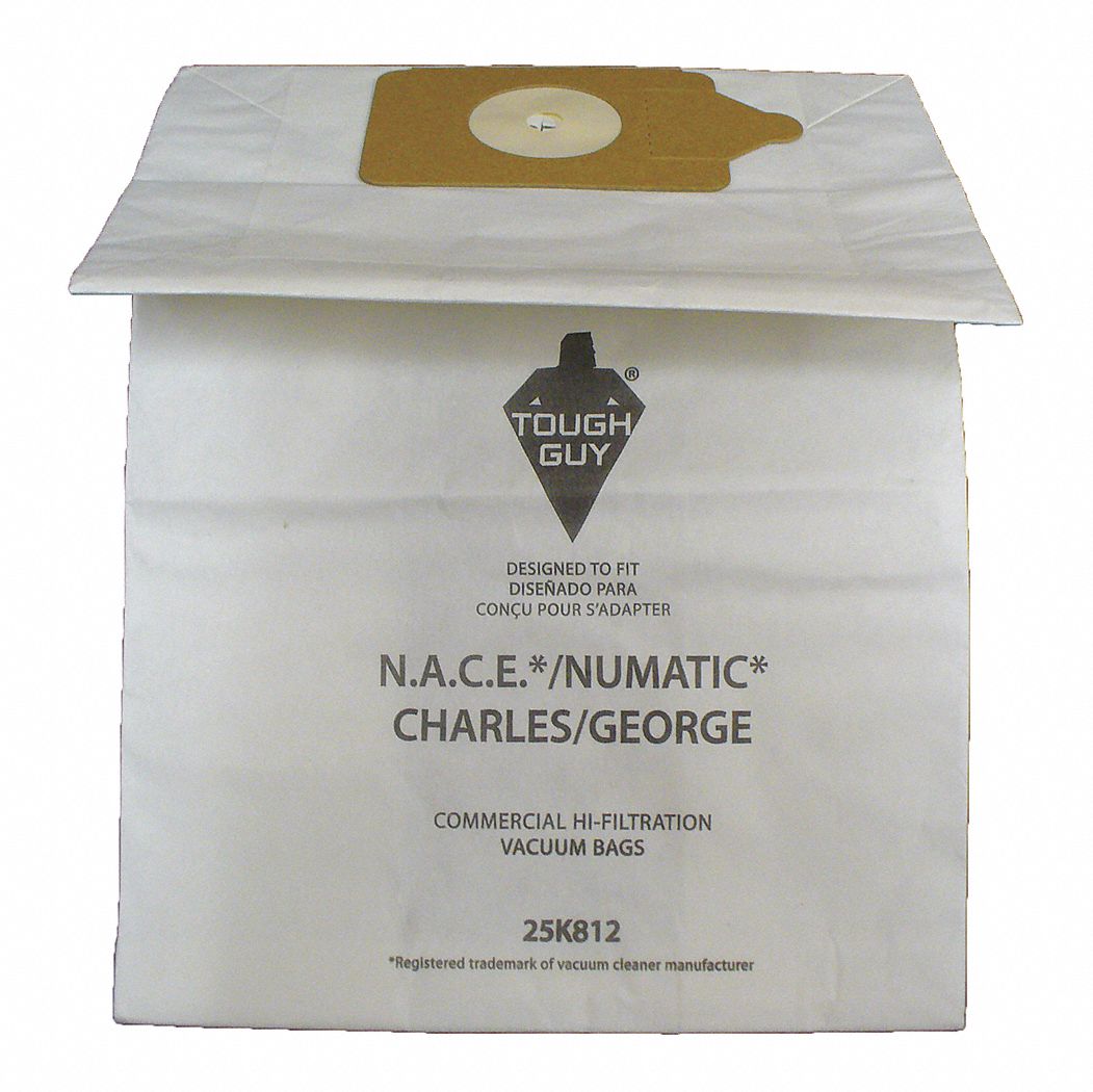 Filter Bag, 2 Ply, Pk 10