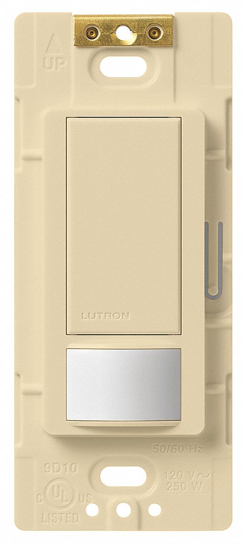 Occ/Vac Sensor Switch, 3-Way, Ivory