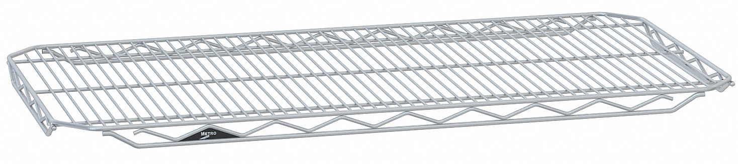 Wire Shelf, 18x36, Zinc, PK4
