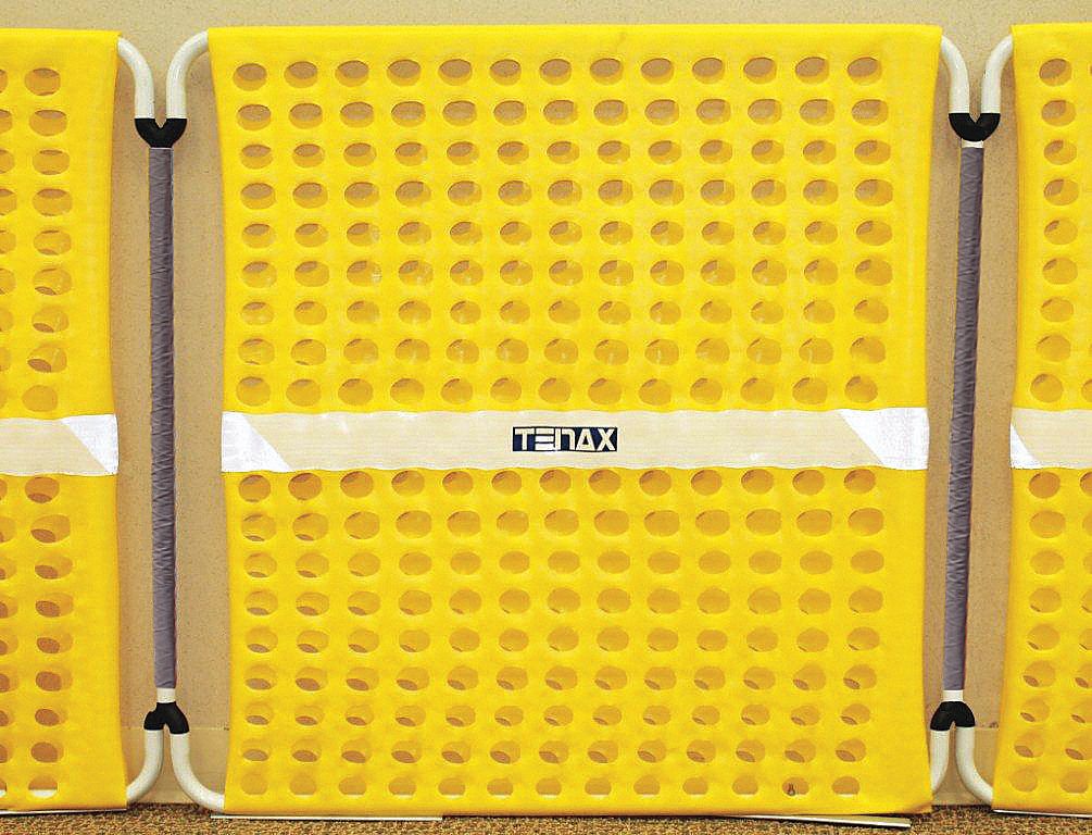 Barrier System, Yellow, 40 x 4 x 40 In