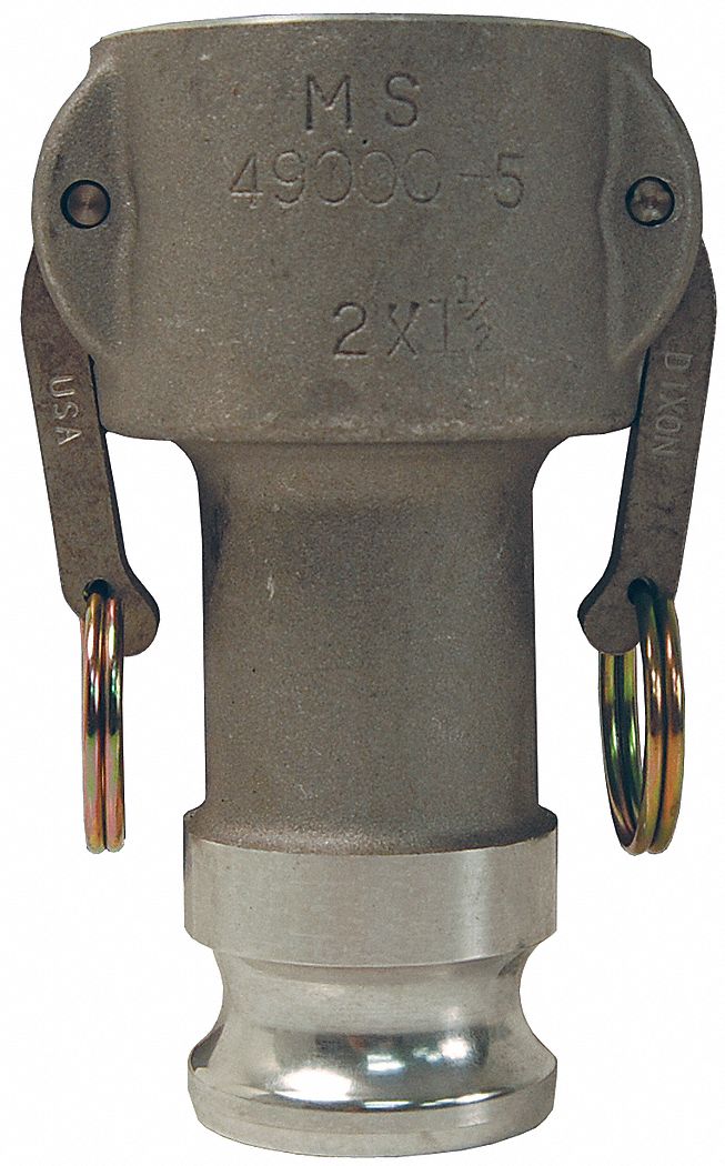 Coupler, 6 x 3 In, Coupler x Adapter