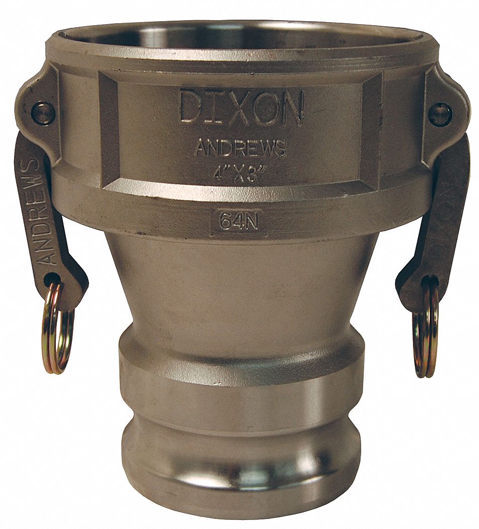 Coupler, 3 x 2 In, Coupler x Adapter