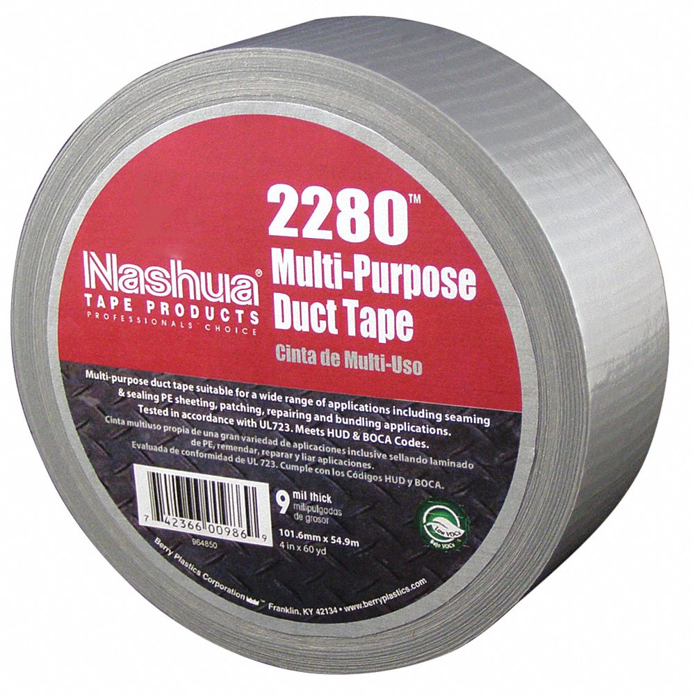 Duct Tape, 48mm x 55m, 9 mil, Silver