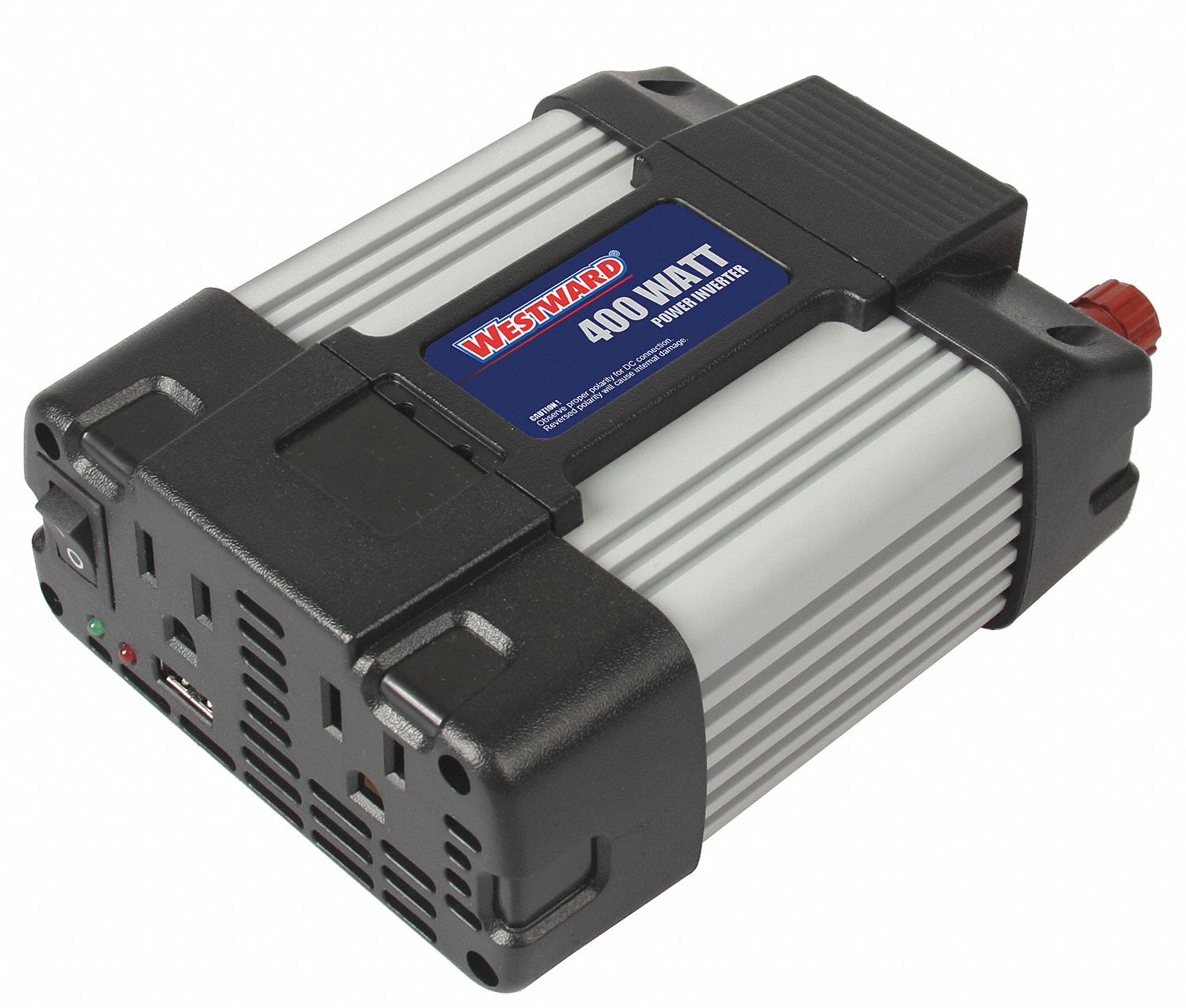 Inverter, 12VDC, 400W, 2 Outlets