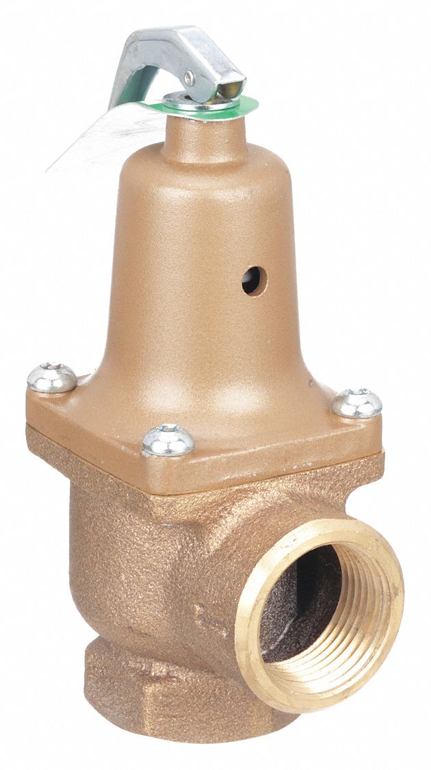 Press Relief Valve, 3/4 x 3/4 In, 50psi