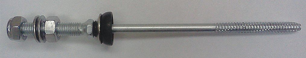 Solar Fastener Sys, Metal, 5.906In, 50Pk