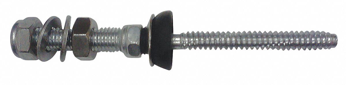 Solar Fastener Sys, Metal, 3.150In, 50Pk