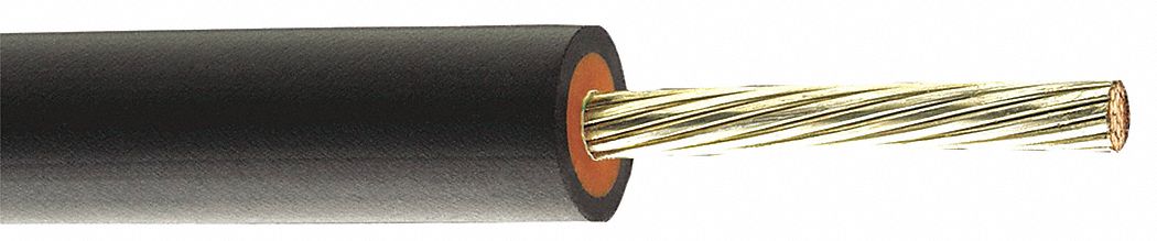Solar PV Wire, 10awg, 1000ft, BK, 2000V, 7/w