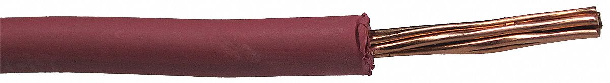 Solar PV Wire, 10awg, 500ft, Red, 600V, 7/w