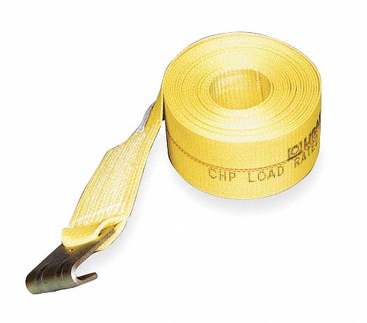 Winch Strap, Winch, 27 ft. x 4 In., 5000 lb