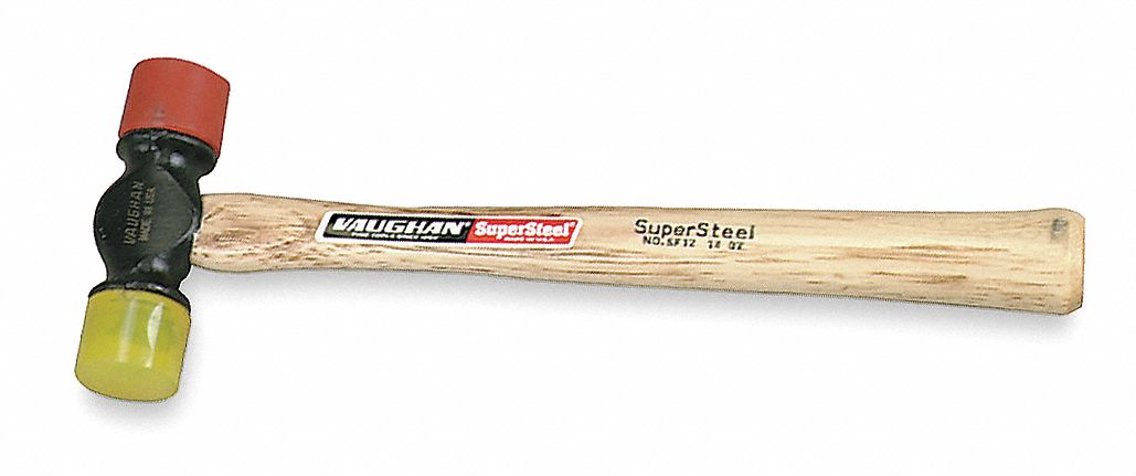 Soft Face Hammer, 6 Oz, Hickory