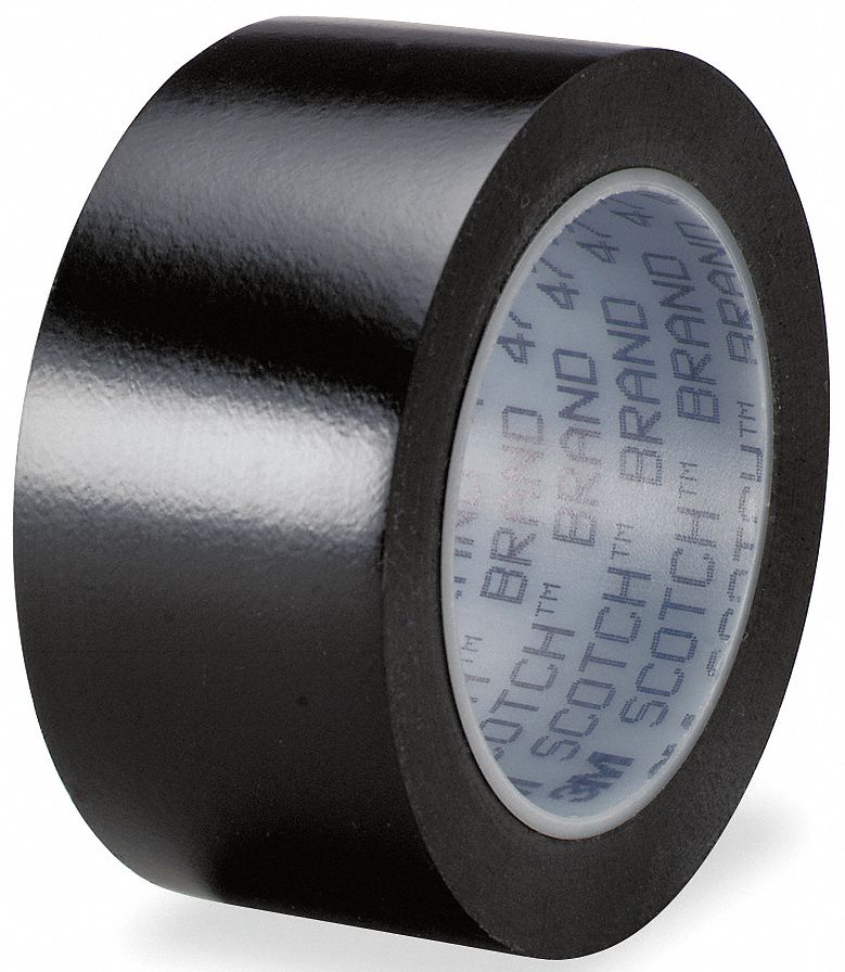Marking Tape, 2In W, 108 ft. L, Black