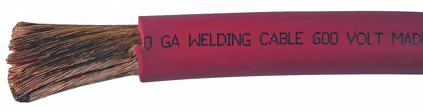 4/0 AWG Welding Cable Red 250 Ft