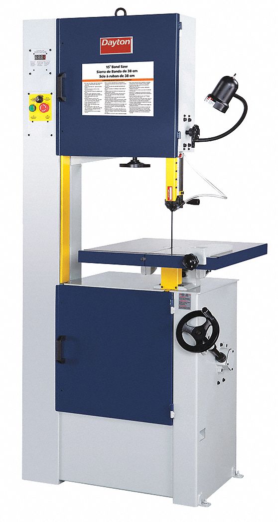 Vertical Band Saw, Dry, 115/230V, 1-1/2 HP