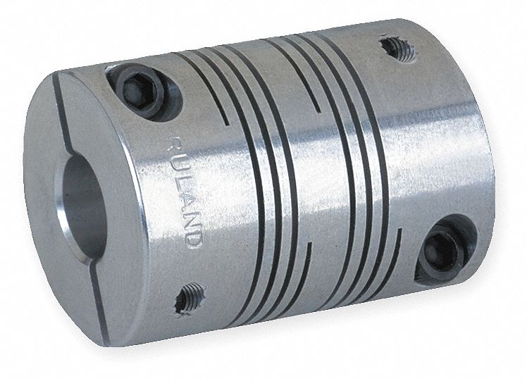 Coupling, 6 Beam Clamp, Bore 3/8 x 1/4 In