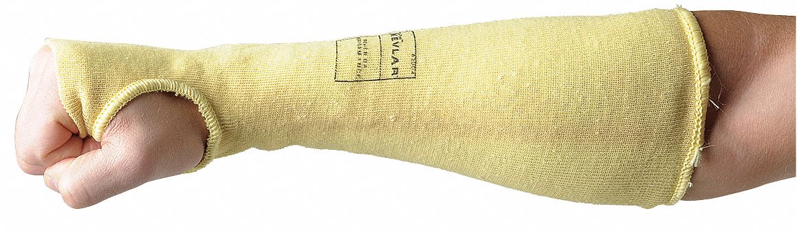 Cut Resistant Sleeve/Thumbhole, 24 In.