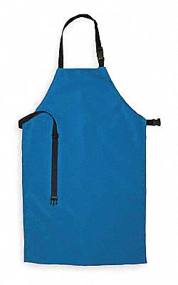 Cryogenic Apron, Blue, 36 In. L, 24 In. W
