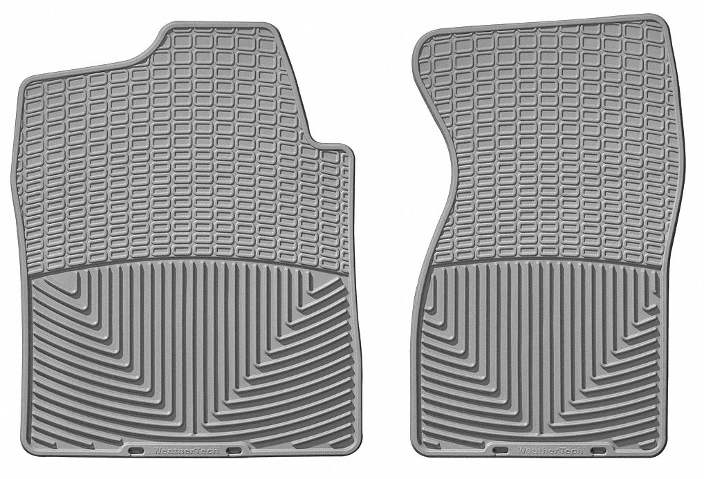 All Wthr Flr Mat, Frnt, Gray, Ram, 1PR