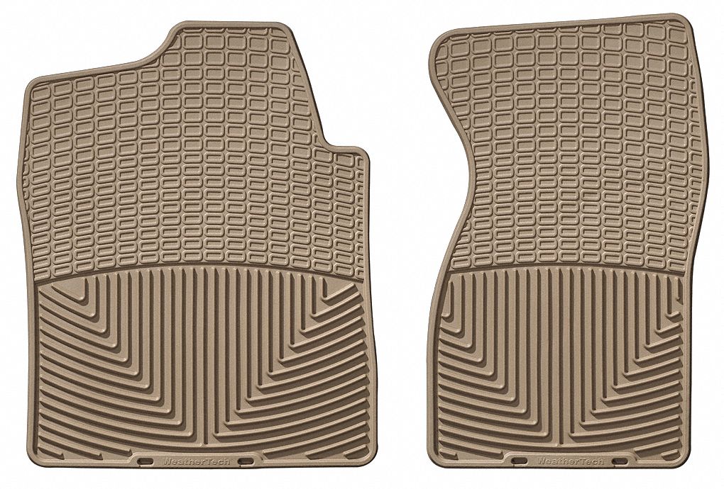 All Wthr Mat, Frnt, Tan, XL, 1PR