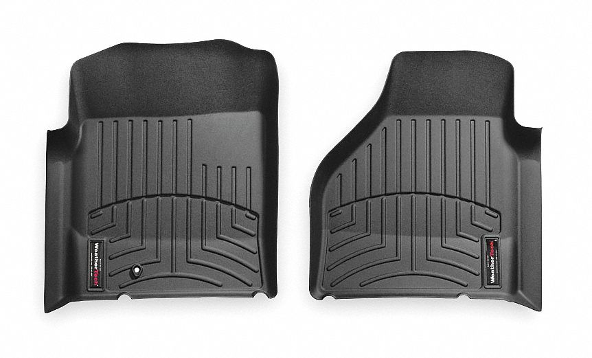 Flr Lnr, Front, Blk, 02 Ram PU, 1PR