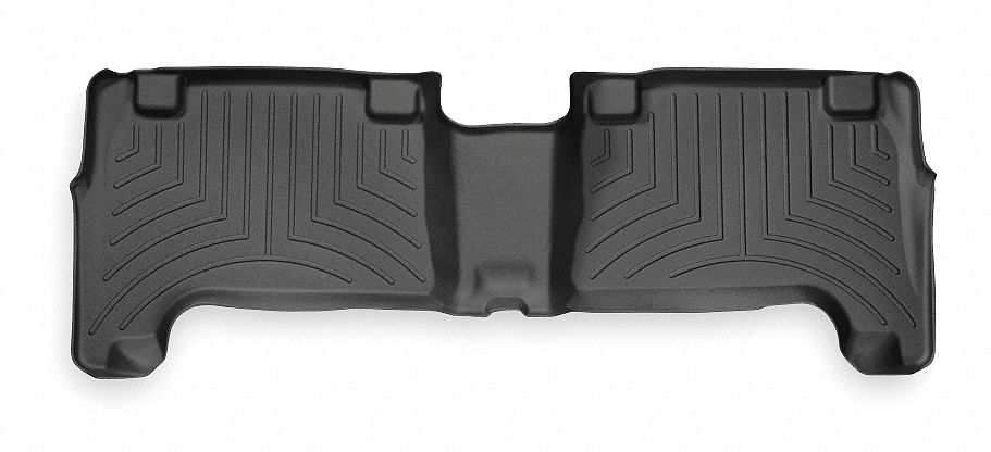 Flr Lnr, Rear, Rubber, Blk, 2004 + Ford