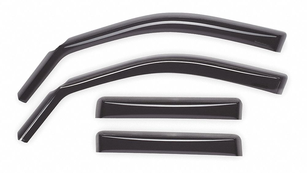 Front & Rear Side Window Deflector