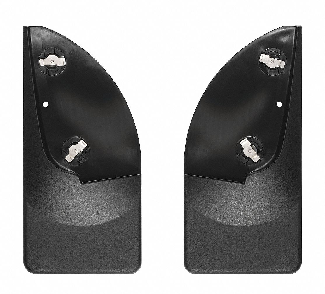 Rear Mud Flaps, Black