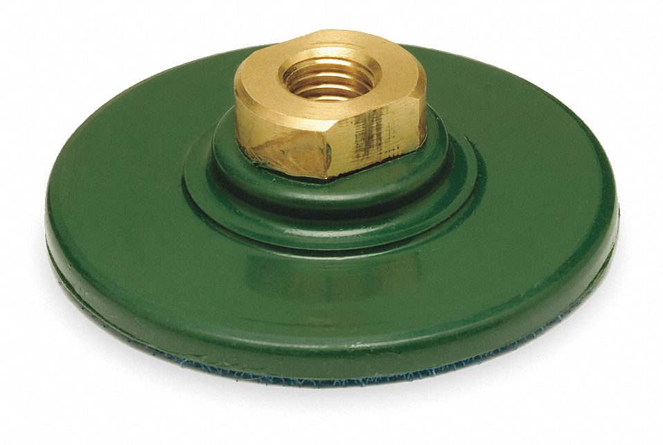 Back Plate Disc, Rubber, 4 In, 5/8-11
