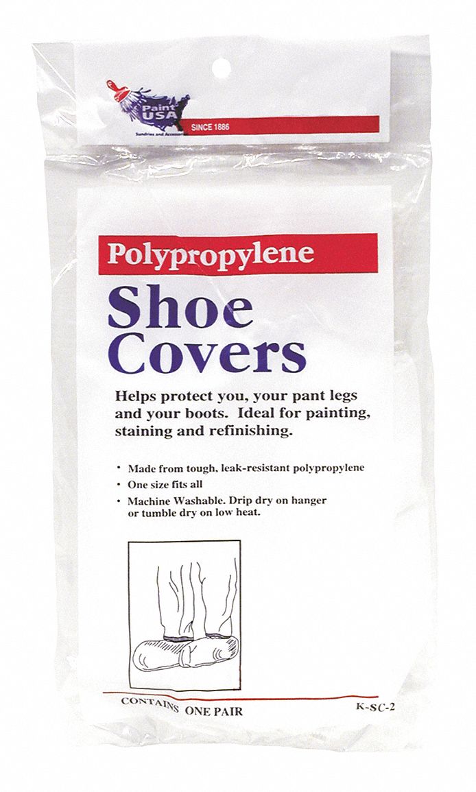 Shoe Covers, Universal, White, PR