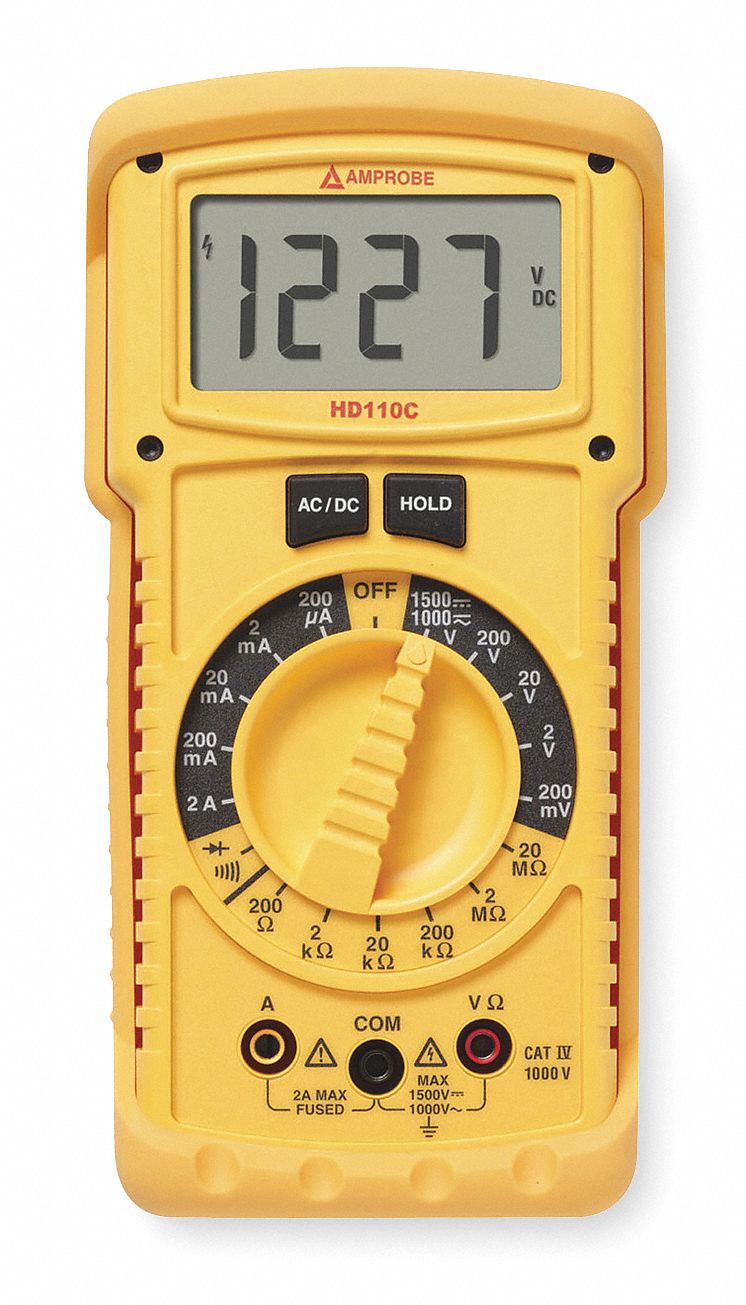 Heavy Duty Digital Multimeter, 1000V