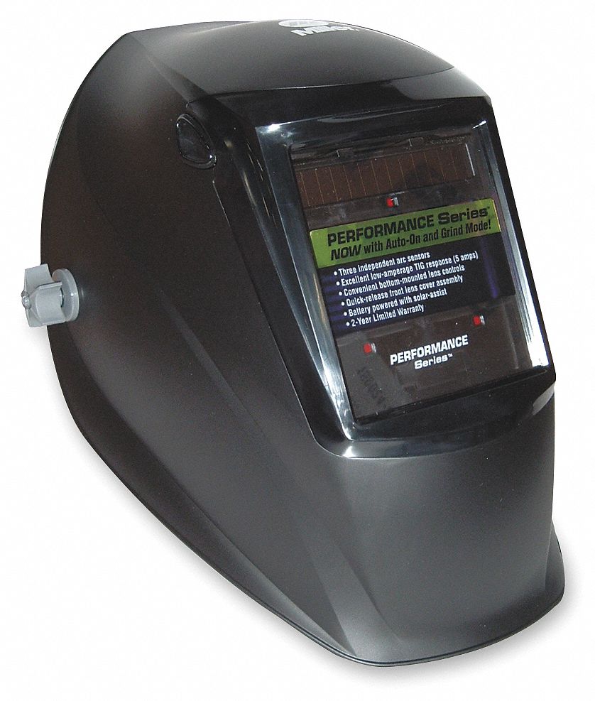 Welding Helmet, Black, Shade 8-13