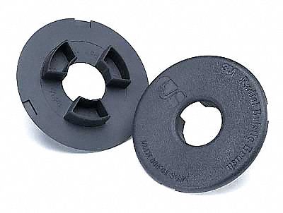 Brush Flange, Side, T-A, Dia 2In, PK25