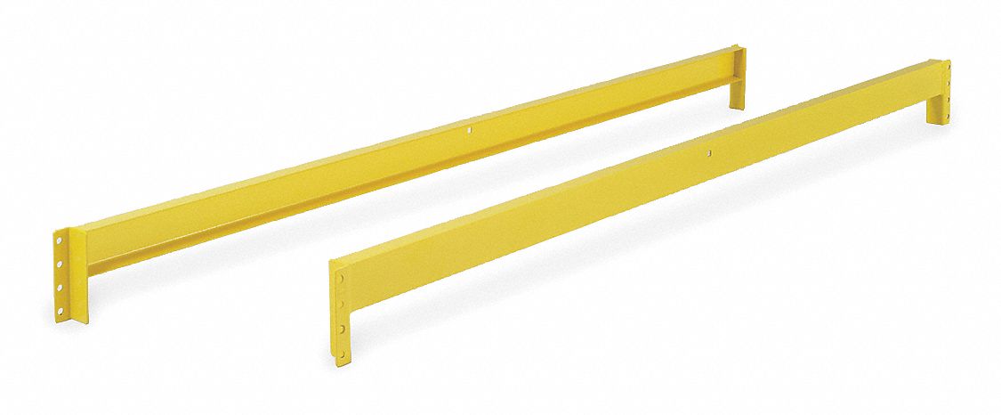 Pallet Rack Beam, 96 Lx3 In H, Yellow, PK2
