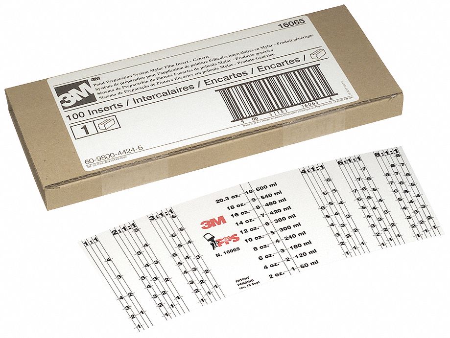 Mix Ratio Insert, PK100
