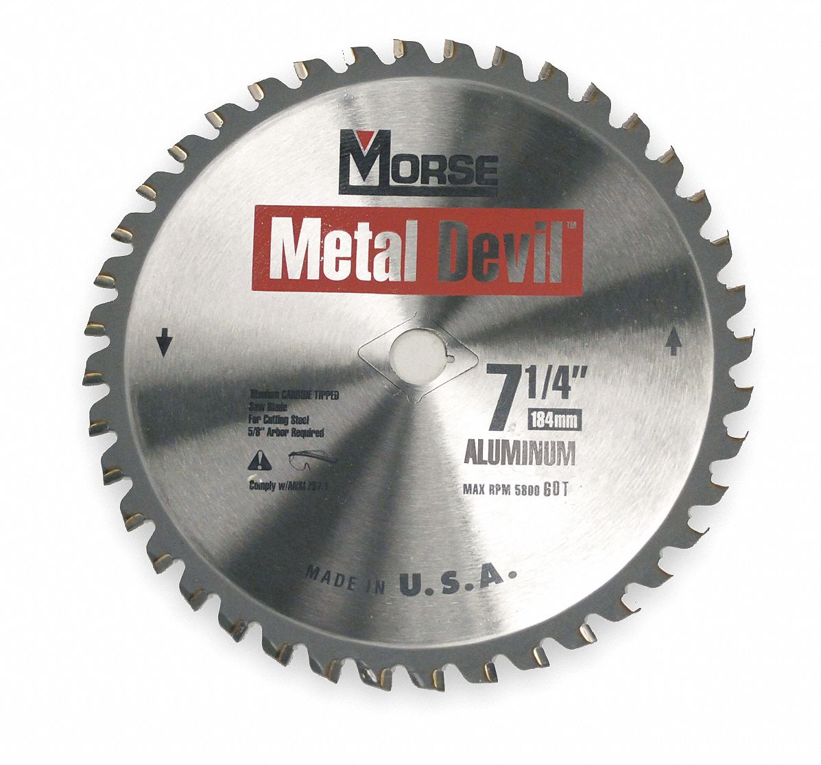 Crclr Saw Bld, Crbde, 7-1/4 In, 60 Teeth