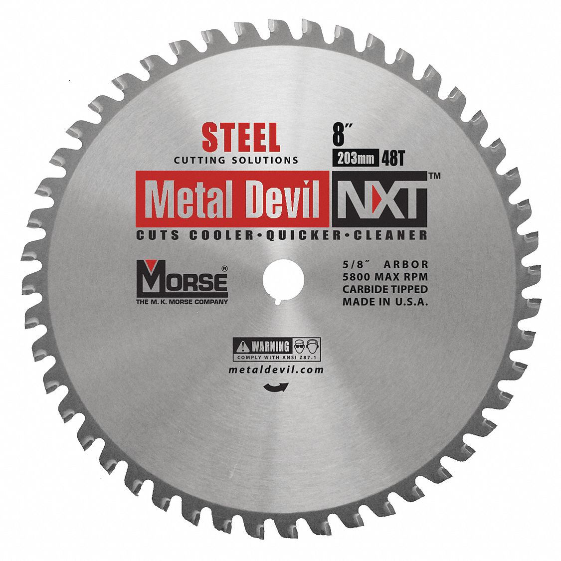 Circular Saw Bld, Crbde, 8 In, 48 Teeth