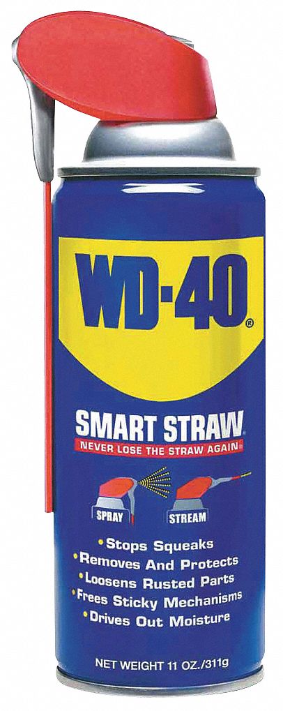Lubricant, Aerosol w/Smart Straw, 11oz