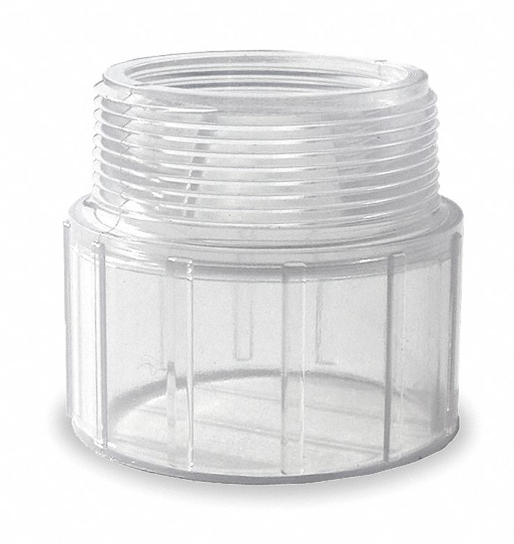 Male Adapter, 3/4 In, Solvent x MPT, PVC