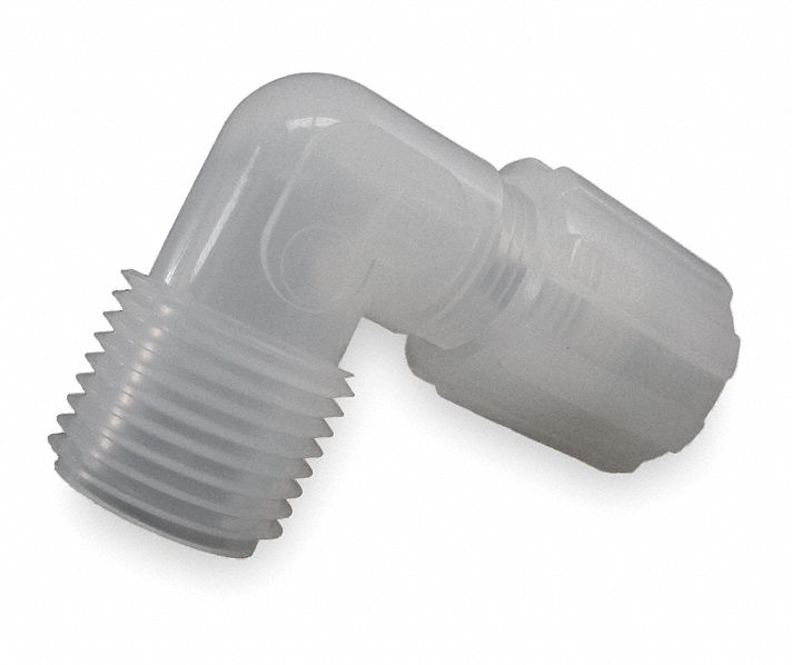 Male Elbow, 90 Deg, 1/8 In Tube Sz