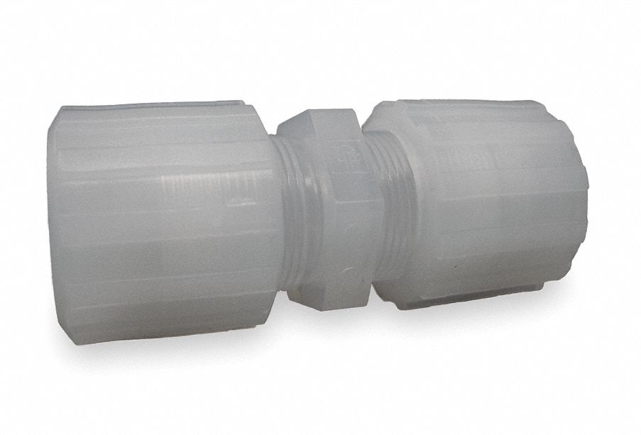 Straight Connector, 3/8 In Tube Sz