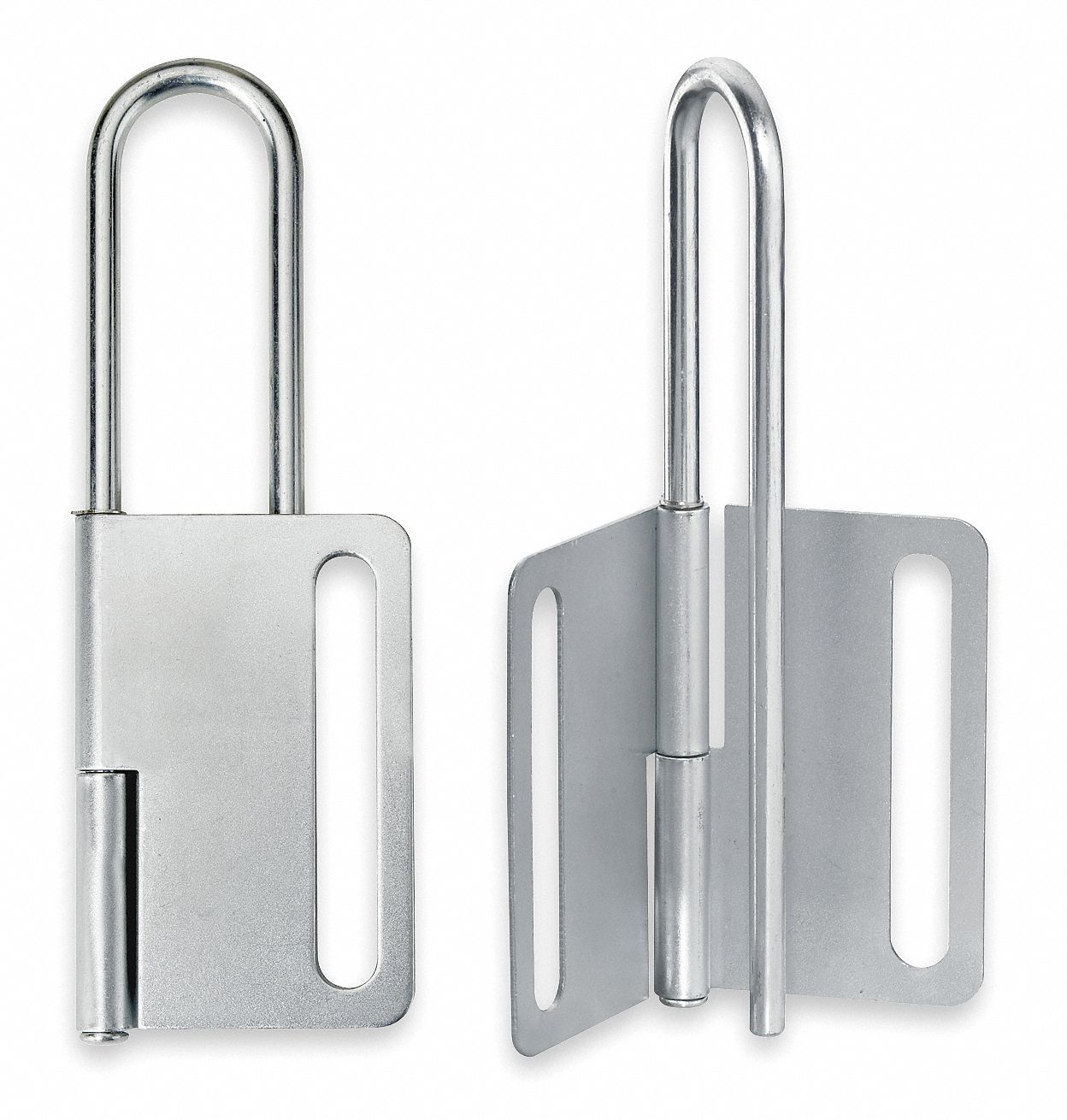 Lockout Hasp, Snap-On, 8 Lock, Silver