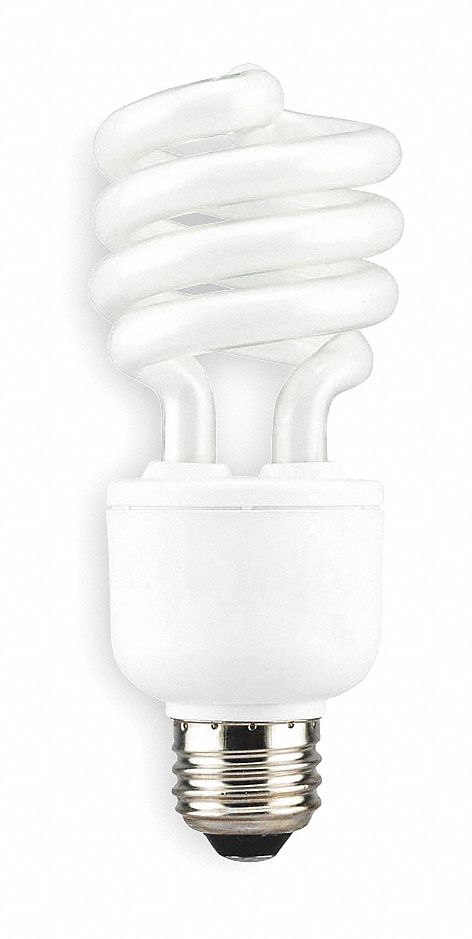 Screw-In CFL, 20W, T2, Medium