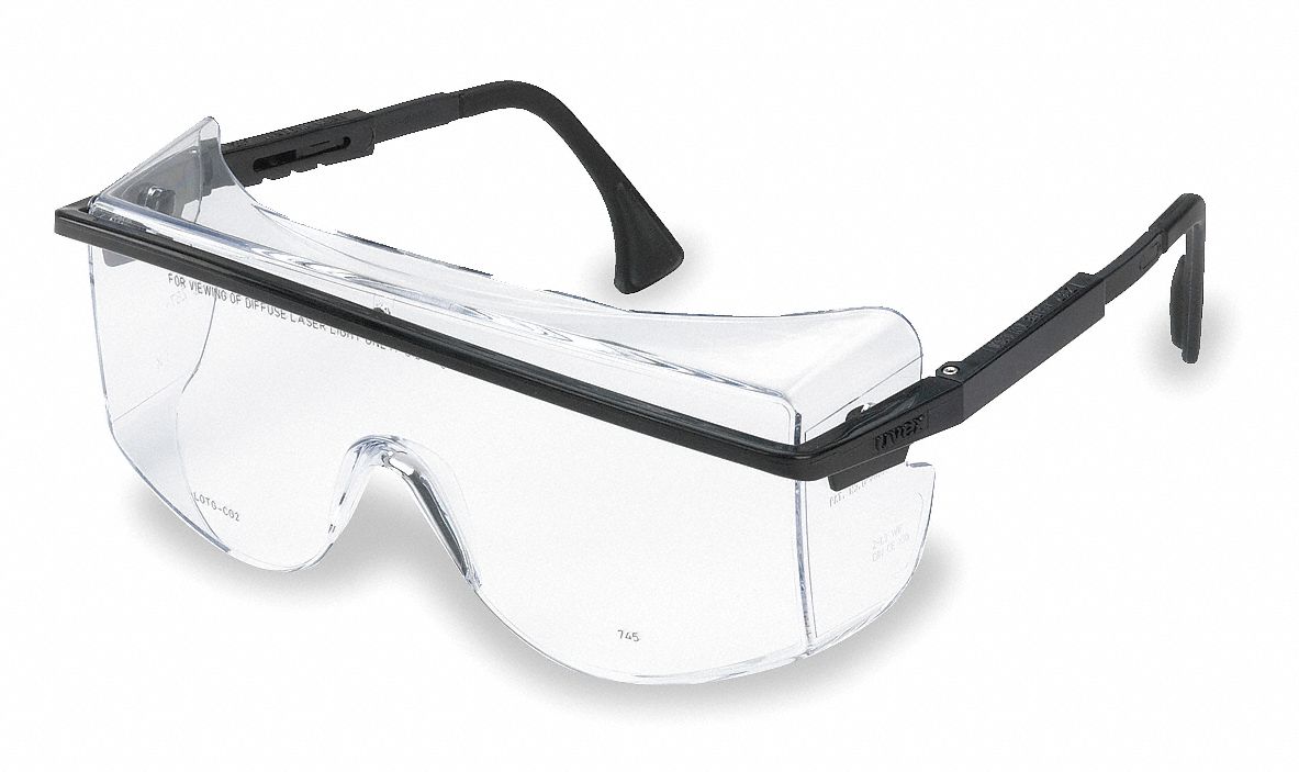 Laser Glasses, Clear, Scratch Resistant
