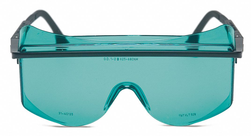 Laser Glasses, Lt Bl/Aqua, Scratch Rsistnt
