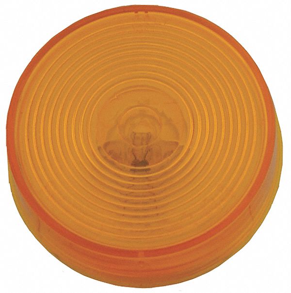 Clearance/Marker Lamp, Lens Optic, Yellow