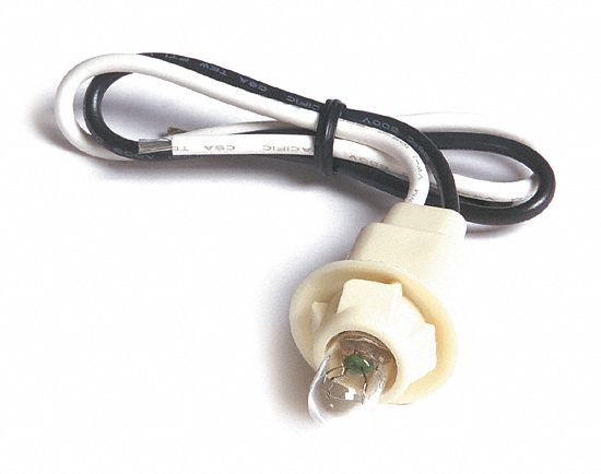 Twist-In Socket w/Bulb, Blunt Cut, 9.5 In