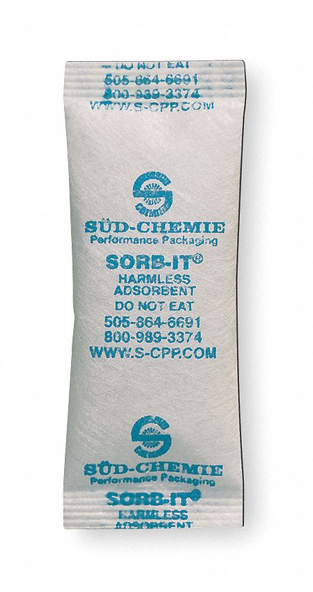 Desiccant, Tyvek Packet, PK1250