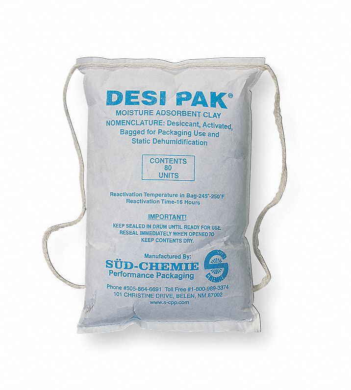 Desiccant, Kraft Packet, 66.67 cu ft, PK30